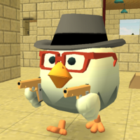 Chicken Gun (много денег, happy mod)